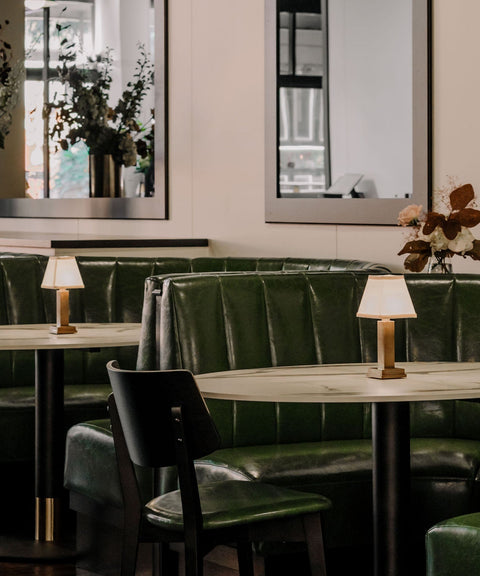 Cordless lighting Albert aged brass by NEOZ Lighting