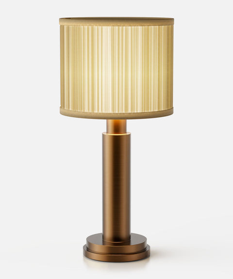 Rechargeable lamp Elizabeth aged brass by NEOZ Lighting