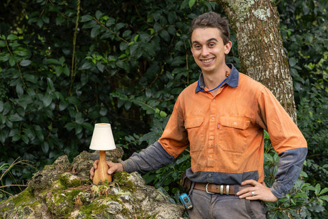 Made in Bellingen: Meet Jack Buchanan, Maker of Our Camphor Laurel Lamp