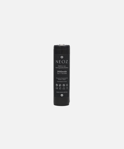 NEOZ 18650 lithium-ion rechargeable battery 2900mAh 3.6V with protected cell