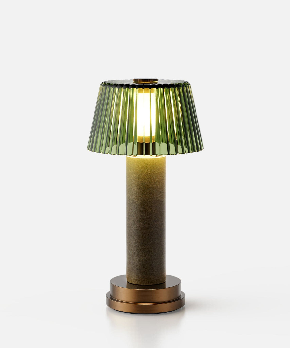 Battery-operated Victoria brass by NEOZ Lighting