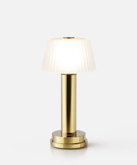 Brass-finish Victoria lighting by NEOZ Lighting